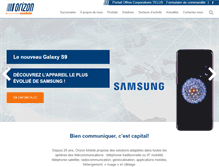 Tablet Screenshot of orizonmobile.com
